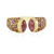 Zilveren ring met Chocolade Maanstenen (KM by Juwelo)