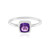 Amethyst-Silberring
