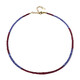 Collier en argent et Rubis de Madagascar
