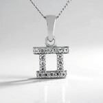 Collana in argento con Zircone