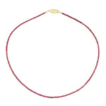 Collana in argento con Rubino (Adela Silber)