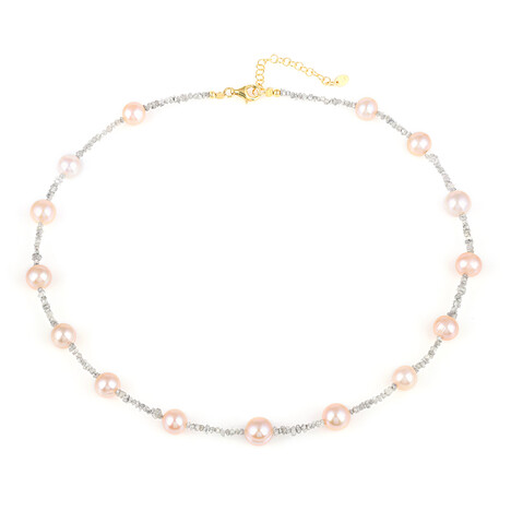 Akoya Pearl Silver Necklace