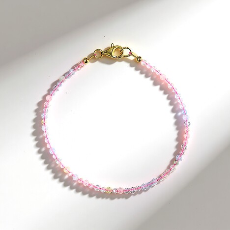 Bracciale in argento con Berillo Fancy
