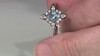 Zilveren ring met een Braziliaanse Aquamarijn
