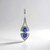 Ciondolo in argento con Tanzanite