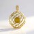 Ciondolo in argento con Zaffiro Giallo del Madagascar (Ornaments by de Melo)