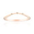 Anillo en oro con Diamante rosa de Francia de Argyle SI1 (Annette)
