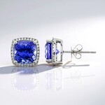 Orecchini in oro con Tanzanite AAA (CIRARI)