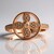 Anello in oro con Diamante Rose de France SI1 di Argyle (Annette)