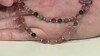 Collar en plata con Hematita dorada (Riya)