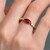 10K AAA Mozambique Ruby Gold Ring