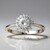 Anello in argento con Zircone
