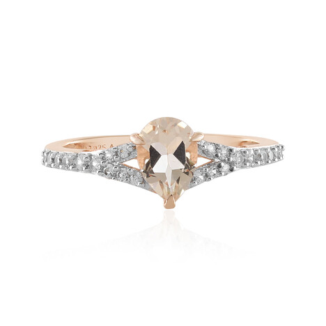 Madagaskar-Morganit-Silberring