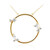 Zirkon-Goldcollier (de Melo)