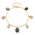 Zilveren armband met een Zilveren Maansteen (KM by Juwelo)