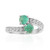 Brazilian Emerald Silver Ring