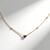 Collana in oro con Rubino Mozambico (CIRARI)