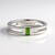 Anello in argento con Diopside Russo