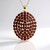 Collana in argento con Granato Mozambico