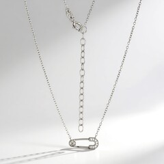 Collana in argento con Zircone (Adela Silber)