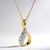 Collana in oro con Diamante SI1 (H) (CIRARI)