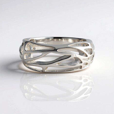 Anello in argento (Ornaments by de Melo)