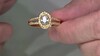 Zilveren ring met een Braziliaanse Aquamarijn