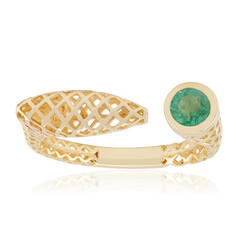 9K Colombian Emerald Gold Ring (Ornaments by de Melo)