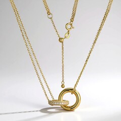 Collana in argento con Zircone (Adela Silber)