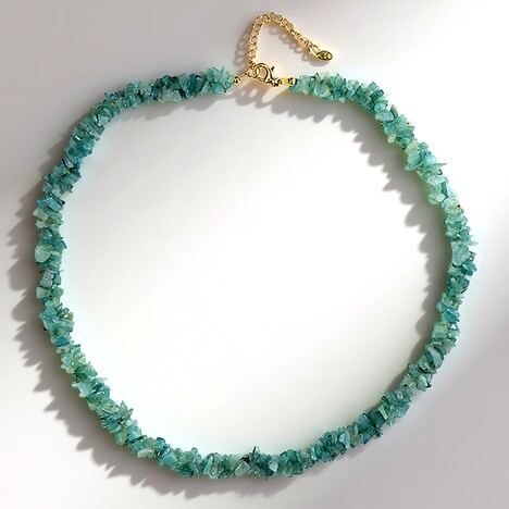 Collana in argento con Grandidierite