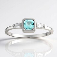 Paraiba-Turmalin-Goldring