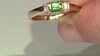 Anillo en plata con Tsavorita Lemshuku