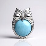 Ciondolo in argento con Larimar