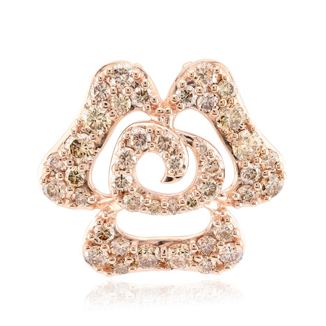 Pendentif en or et Diamant rose de France SI1 d'Argyle  (Annette)