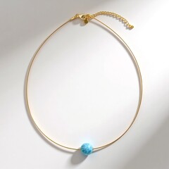 Collana in argento con Larimar
