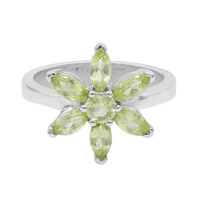 Peridot-Silberring