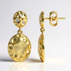 Orecchini in argento con Diamante I1 (G)