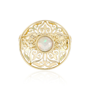 Welo-Opal-Goldring (Ornaments by de Melo)