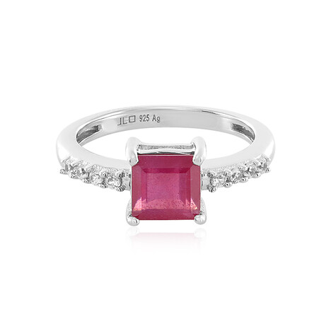 Madagaskar-Rubin-Silberring