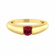 Anillo en plata con Zircón rosado