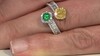 Anillo en oro con Esmeralda de Colombia (CIRARI)