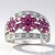 Bague en argent et Grenat Rhodolite