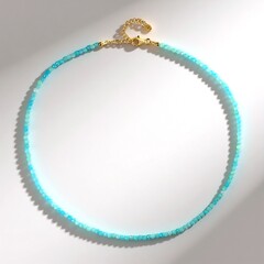 Collana in argento con Amazzonite
