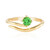 Anillo en plata con Tsavorita Lemshuku