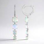 AAA Welo Opal Silver Earrings (de Melo Essence)