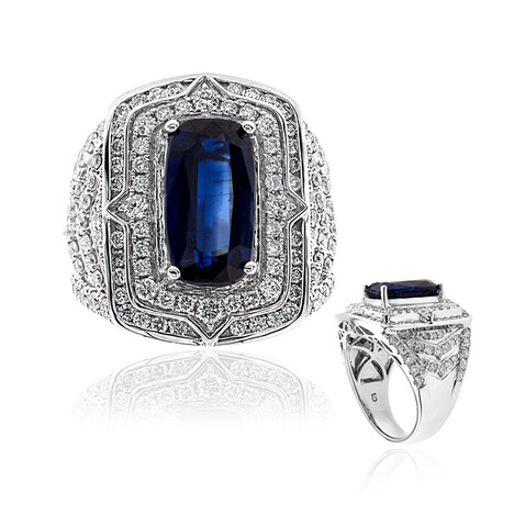 Nepalesischer Kyanit-Goldring (CIRARI)