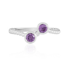 Lavendel-Amethyst-Silberring