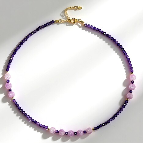 Collana in argento con Kunzite