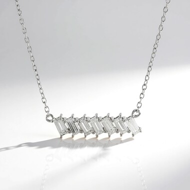 Collier en argent et Zircon