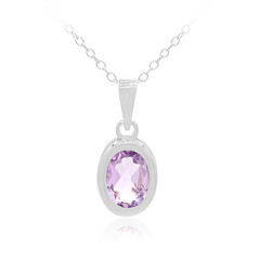 Amethyst-Silberhalskette